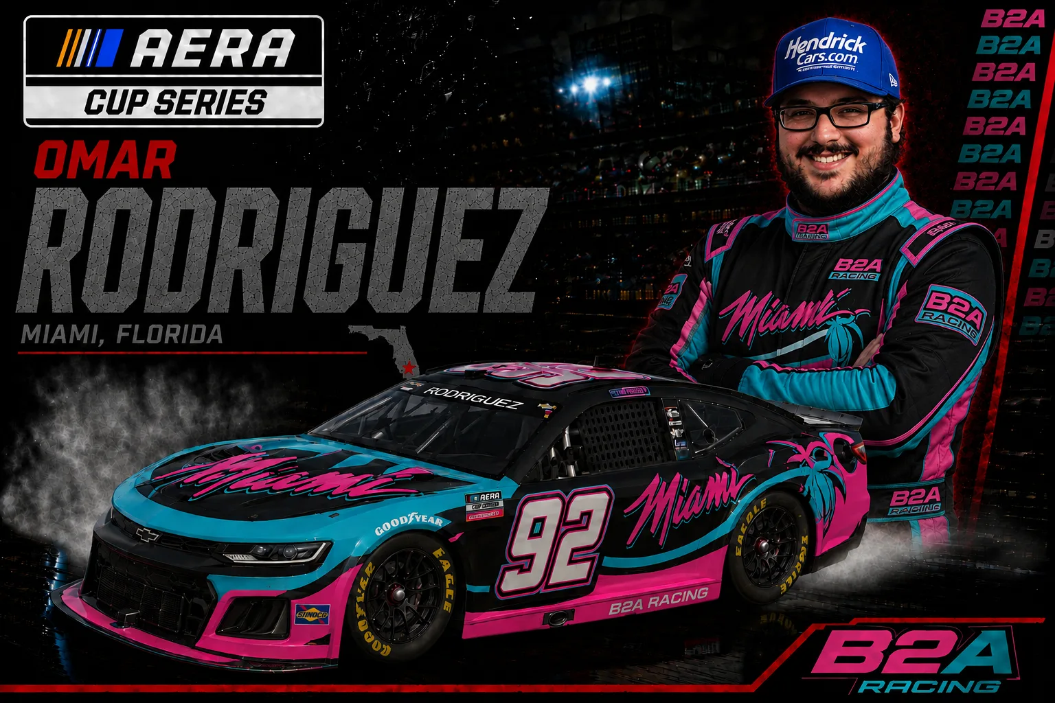 Omar Rodriguez Jr. car
