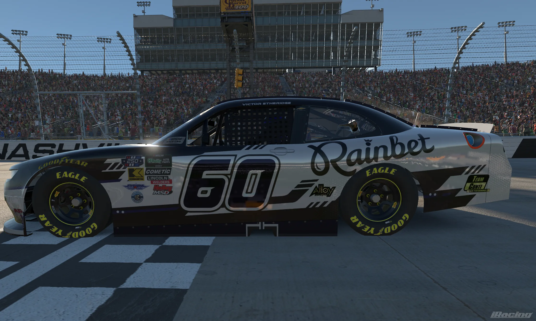 Victor Etheridge car
