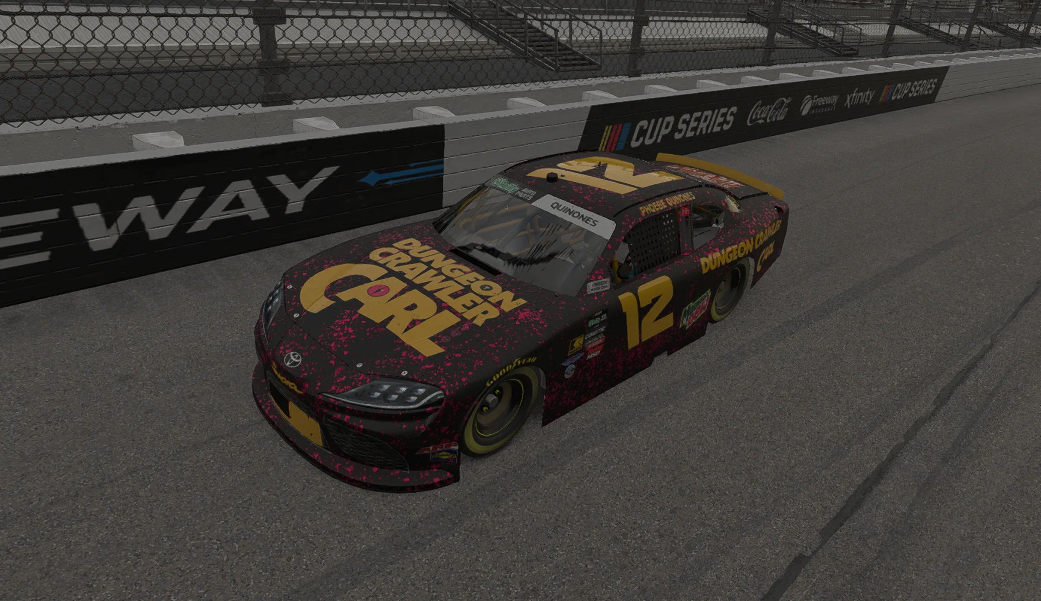 #12 Dungeon Crawler Carl Toyota Supra at Richmond Raceway 6_17_2026