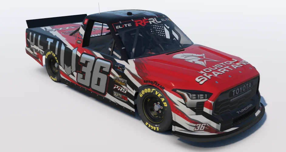 C.Bloxom #36 Houston Spartans Toyota Tundra TRD Pro