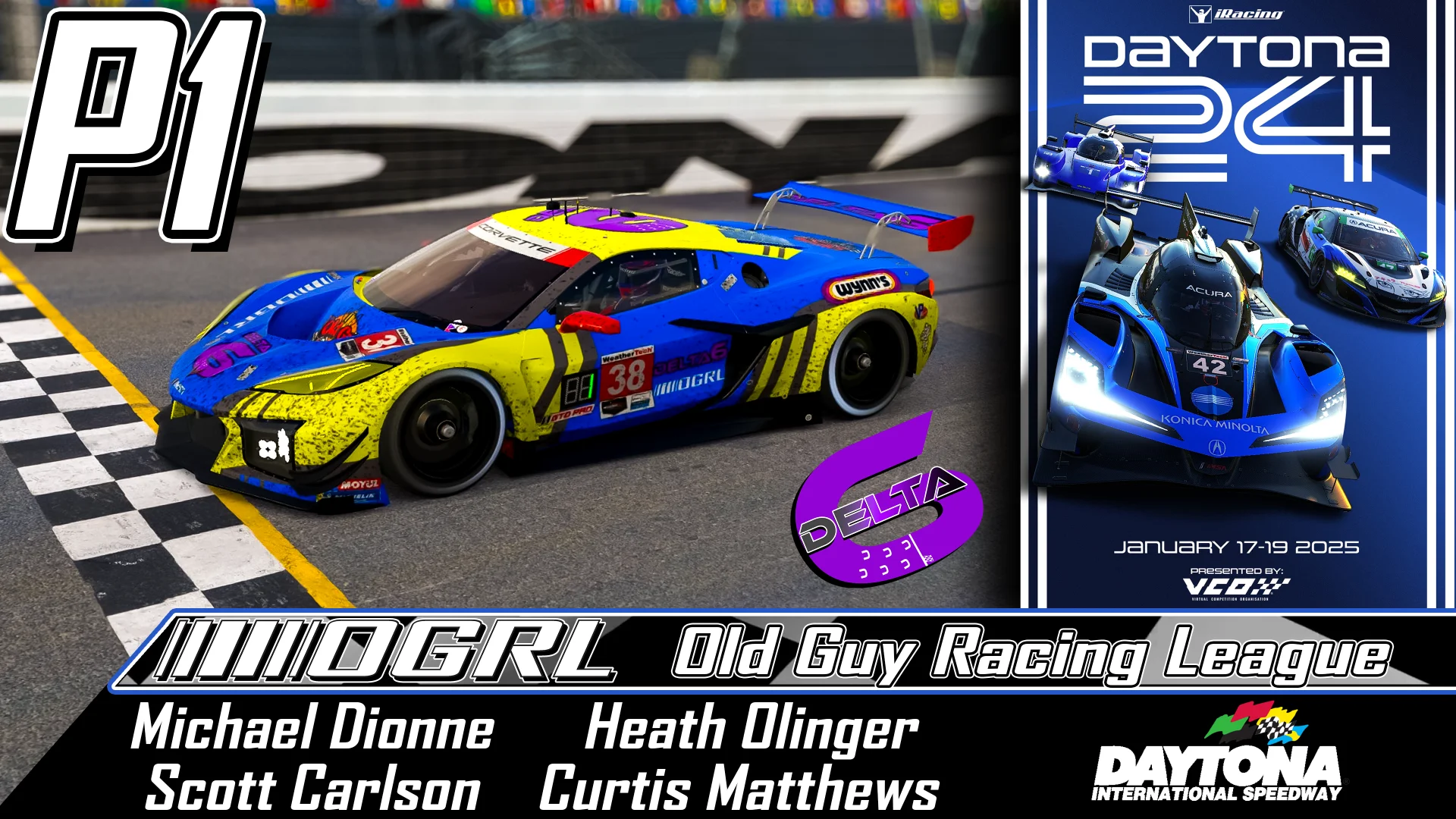Daytona 24 Winners: Delta 6 GT3 Victory for Corvette Squad